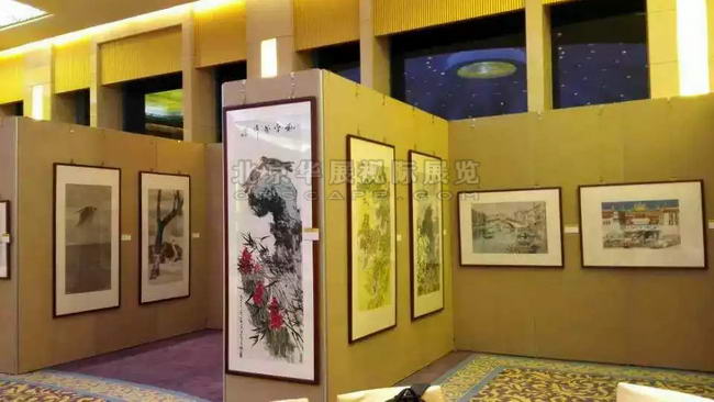 北京摄影展墙搭建图片